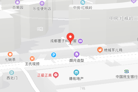 成都总部地图